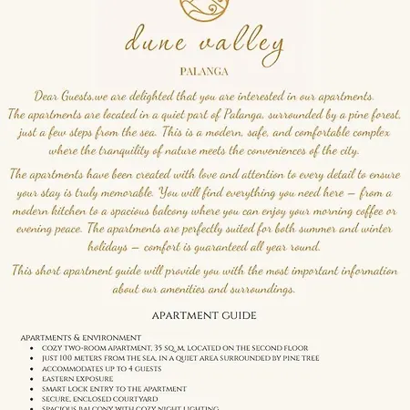 Apartment Dunevalley Palanga